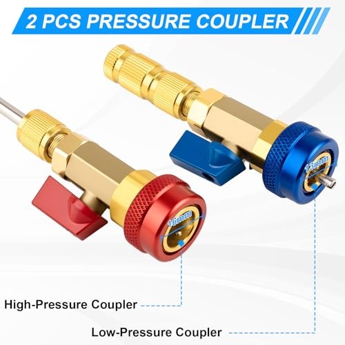 31PCS Professional AC Valve Core Removal Tool for R134A Refrigerant Systems,