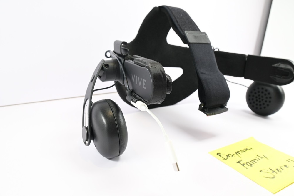 Bigscreen Beyond / Beyond 2 Headset VIVE Deluxe Audio Strap Mod + Audio Adapter