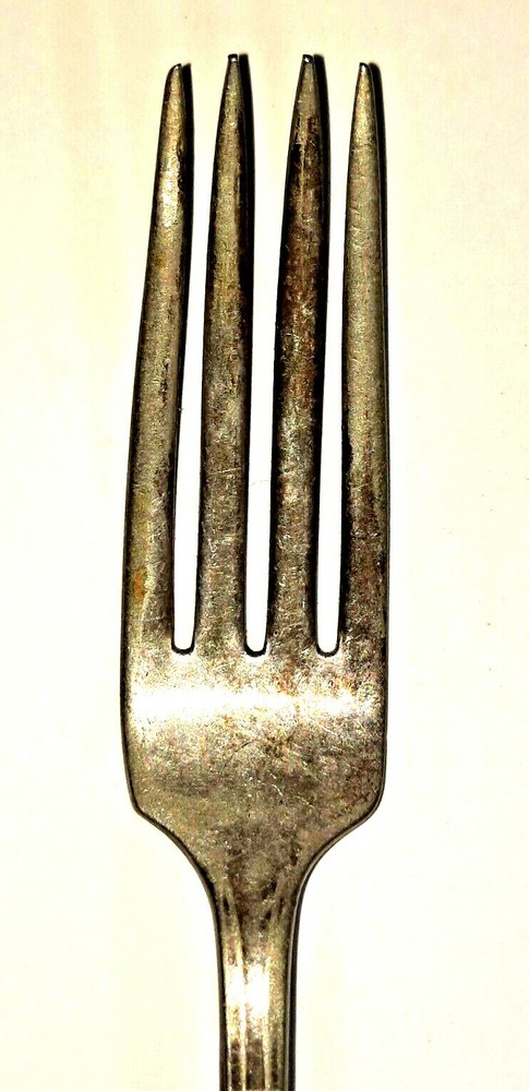 Vintage silver plated fork marked COURT SILVER PLATE