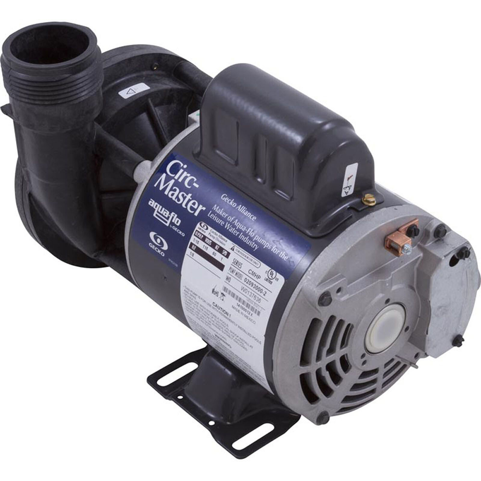 Pump, Circ, Gecko Aqua Flo CMHP, 1/15hp, 115v, 1-1/2", OEM