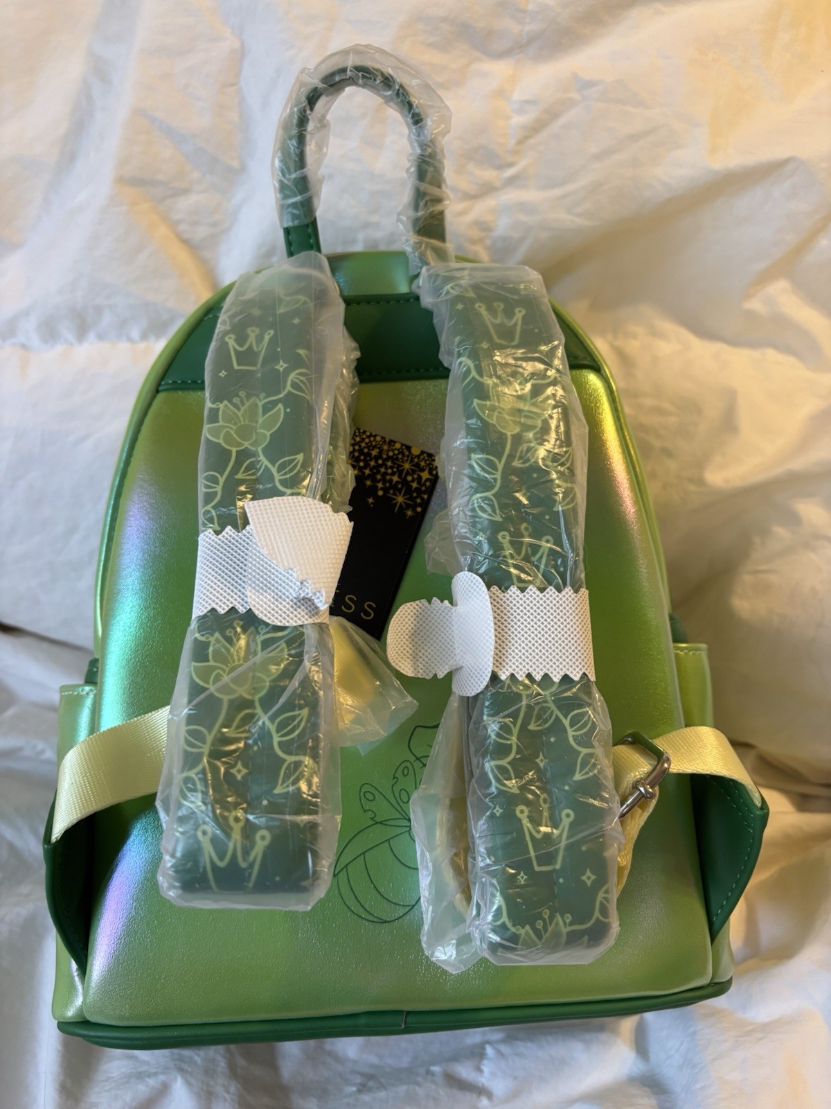 Loungefly Disney Princess Green Mini Backpack Tiana all