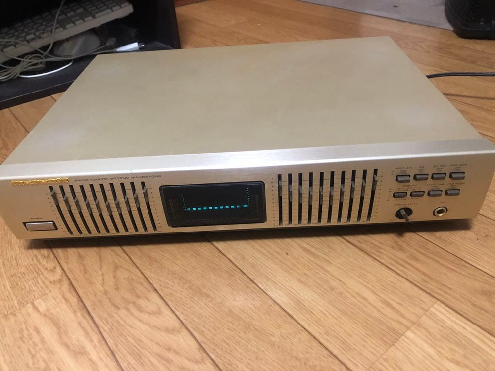Marantz EQ580F Graphic Equalizer 10Band Spectrum Analyzer Working Confirmed