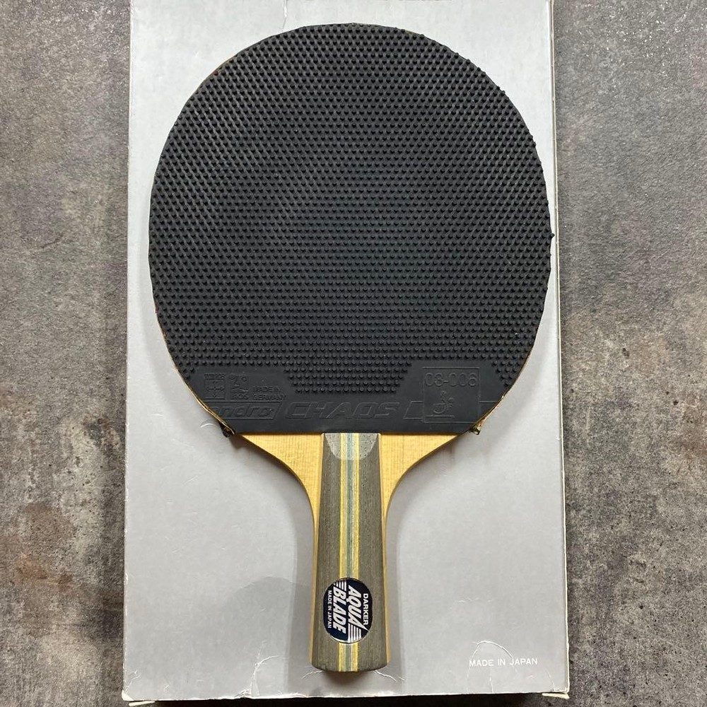Darker table tennis racket rare