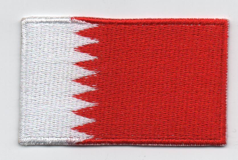 QATAR Flag Embroidered Iron on Sew on Patch