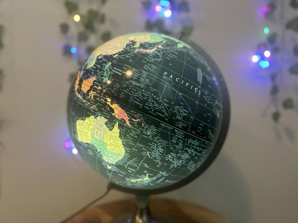 Black Repogle Starlight Series Light Up Globe Illuminated