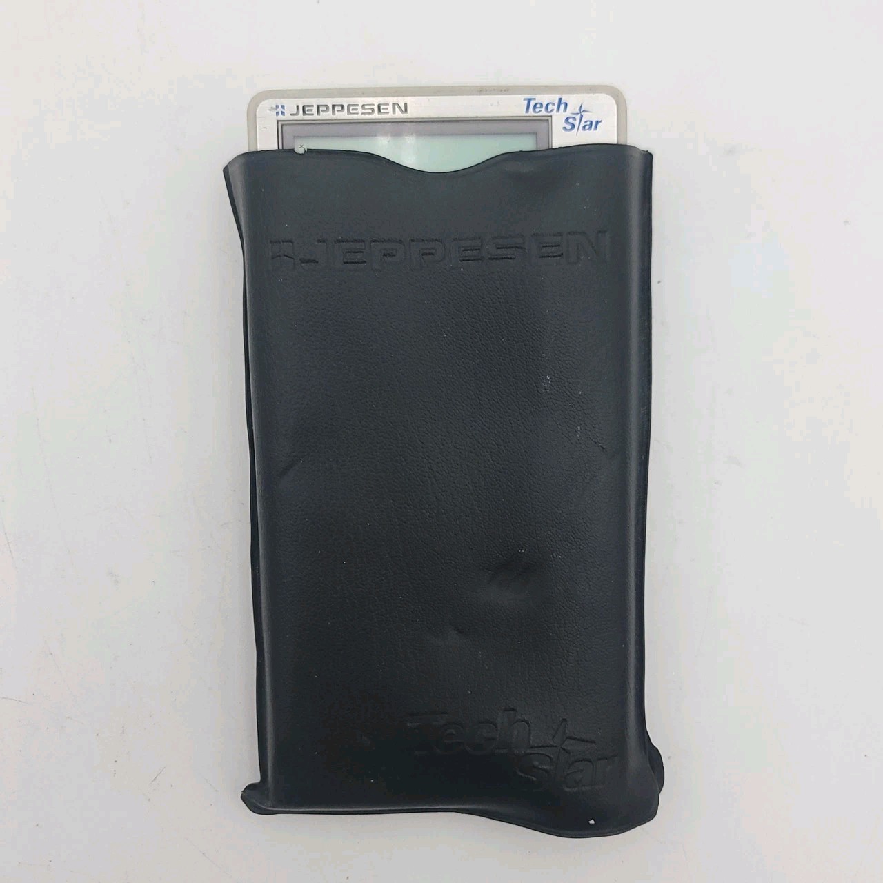 Jeppesen TechStar Flight Computer Electronic E6B Aviation Calculator with Case