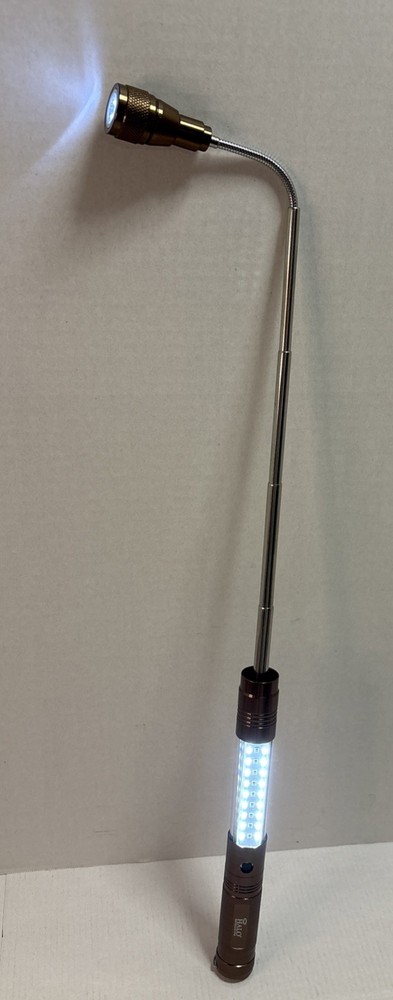 HALO Telescoping LED Flashlight 3 Light Modes Bends & Extends 10”-25”