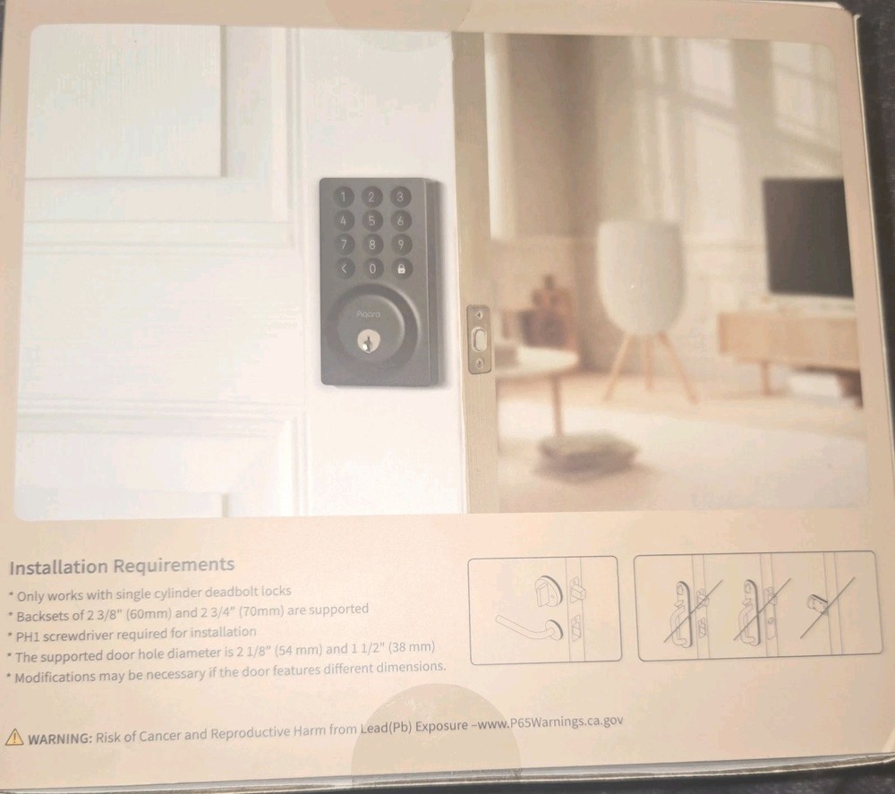 Aqara Smart Lock B50 Black