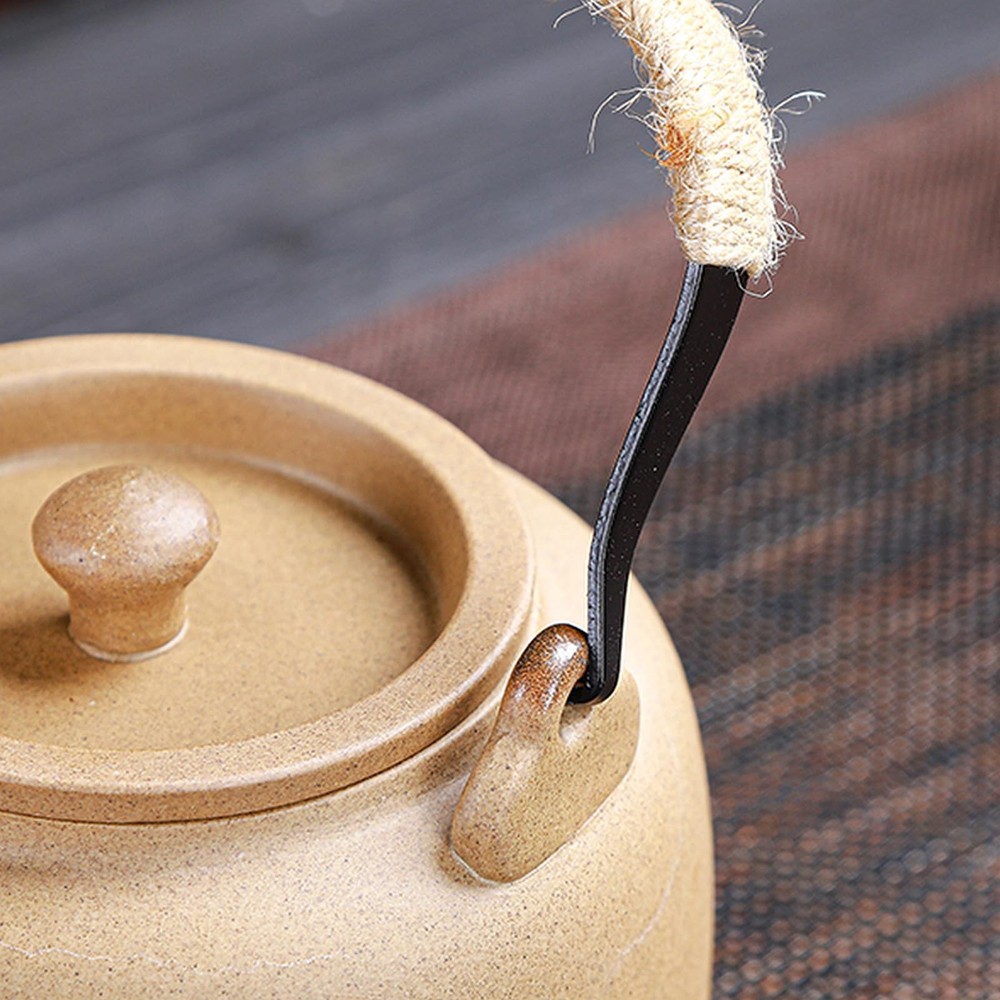 Landscape Tea Set, Ceramics Teapot with Handle, Practical for Home or Office,...