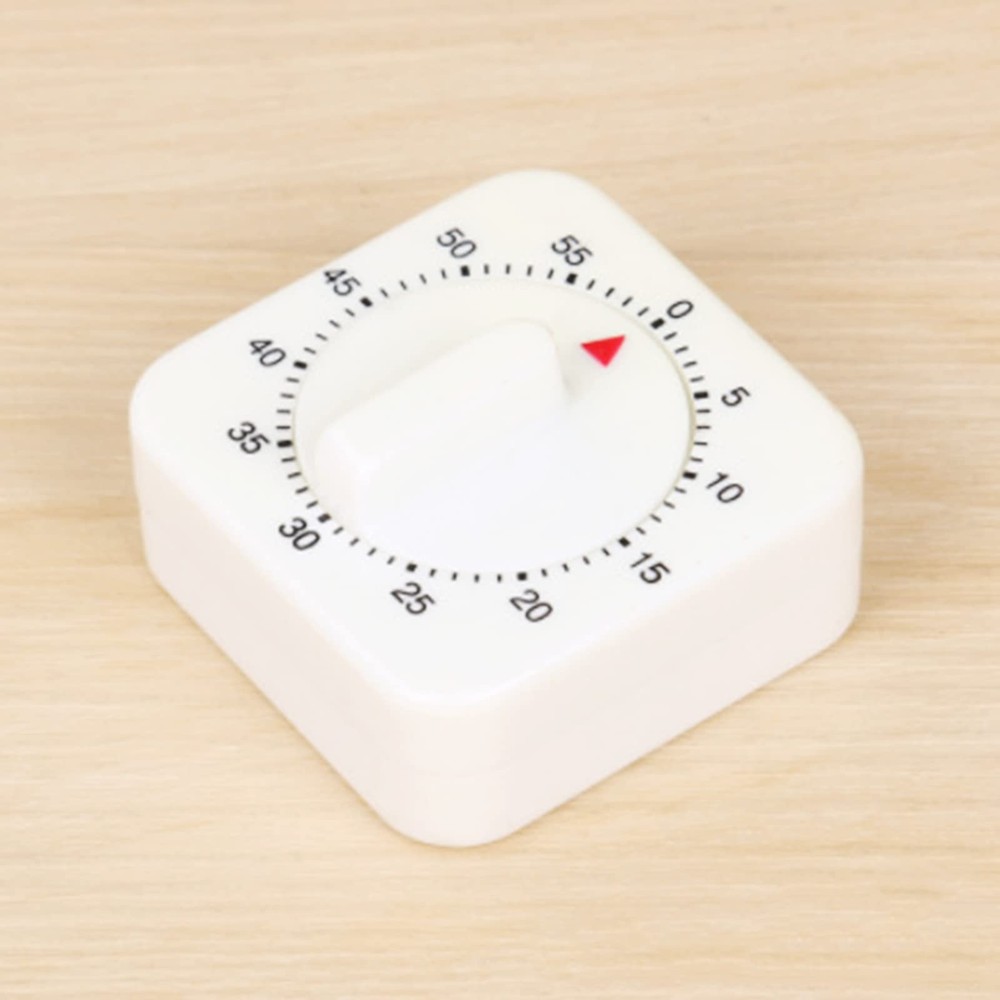 60 Minute Kitchen Timer Alarm Manual Countdown Timer for Home Baking Cooking