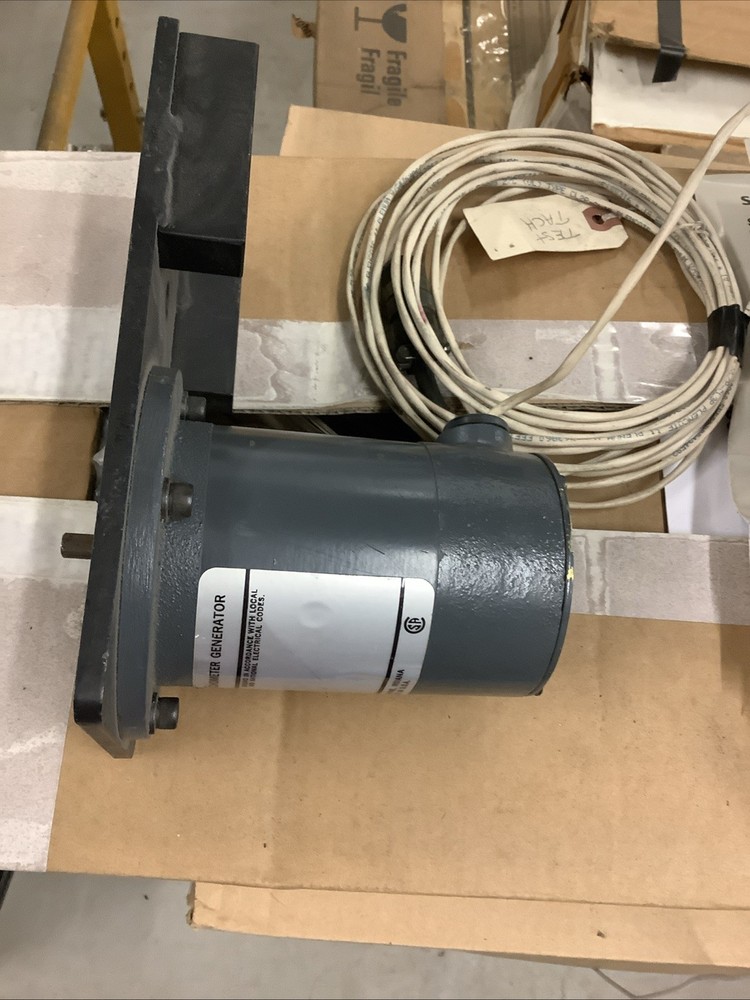 GE Motors Tachometer Generator