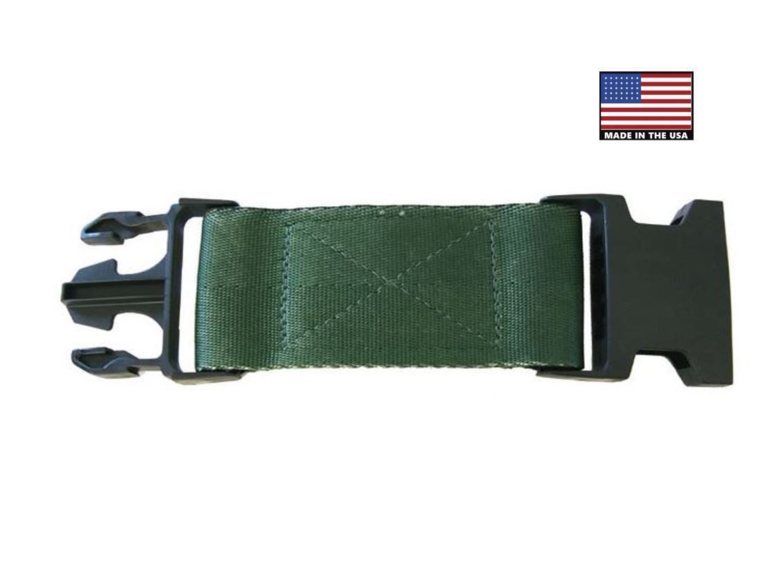 USGI Military BLACK USMC Tactical Pistol Utility LC-2 Web Belt 6" Extender NEW