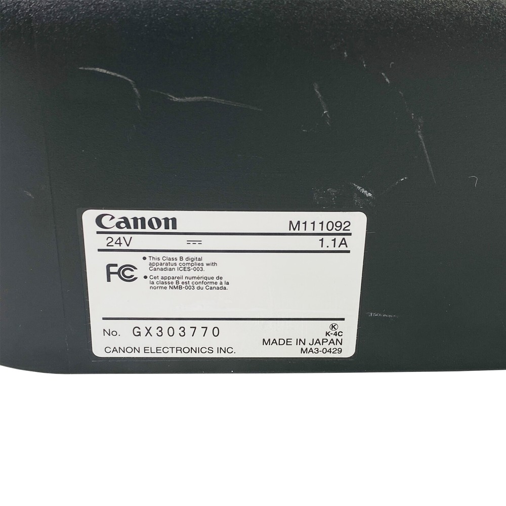 Canon ImageFORMULA DR-M160II Office High-Speed Document Scanner w/AC Adapter