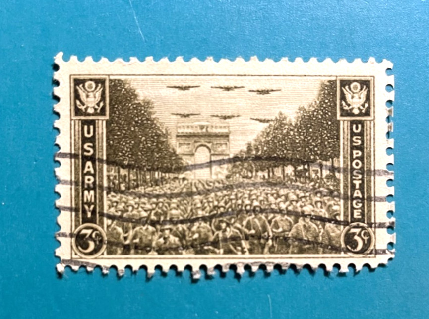 US Stamp 1945  5¢ "United States Army,"  Used Scott #934