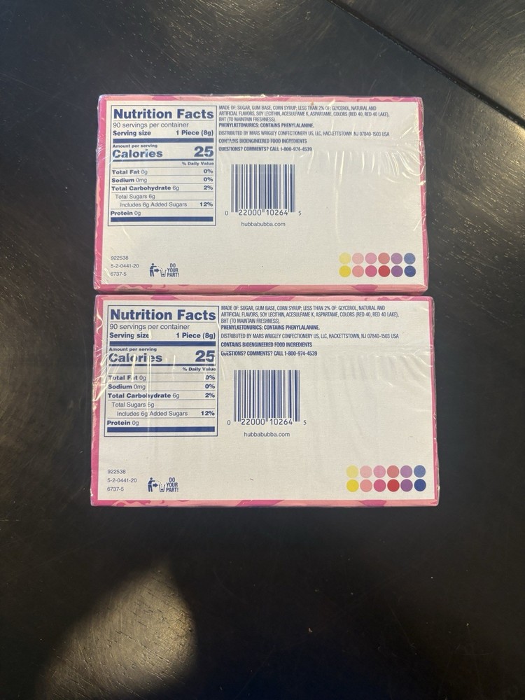 Hubba Bubba 36 Sealed Packs Max