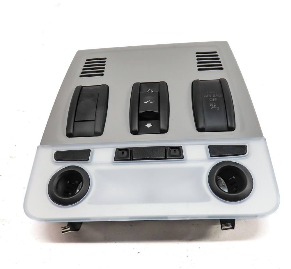 2014 BMW X1 (E84) FRONT INTERIOR OVERHEAD DOME MAP READING LIGHT LAMP (Gray)