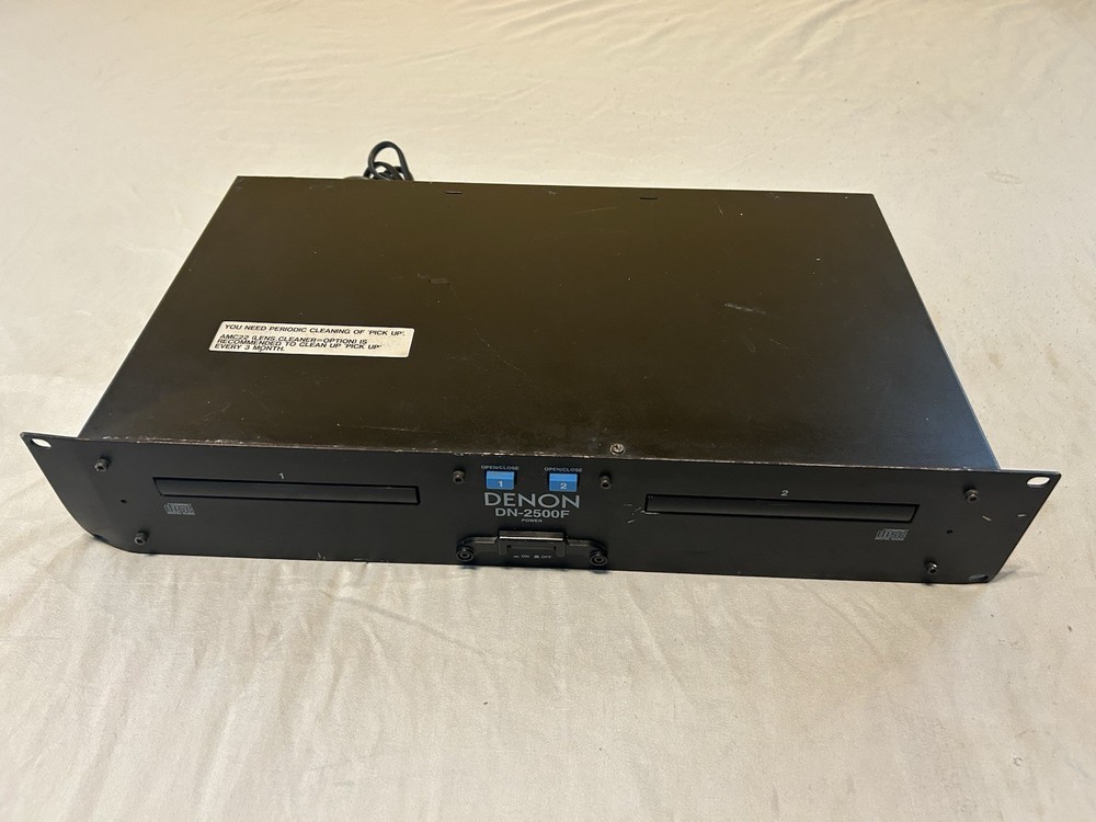 Denon DN-2500F Dual Cd Player Only/not Tested/plz Read Description & View Pics