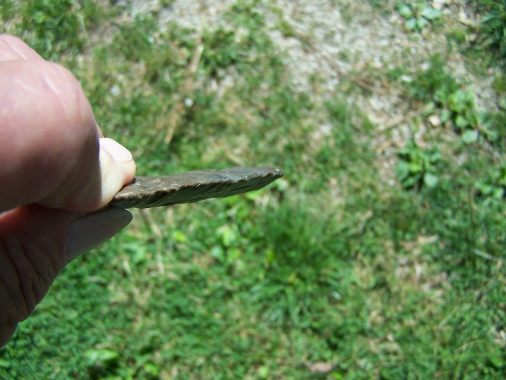 Paleo Quad reproduction arrowhead!