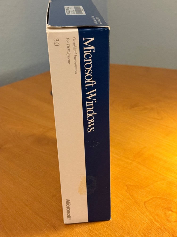 Vintage Microsoft Windows Operating System 3.0 - 5.25" Floppy Version - Mint