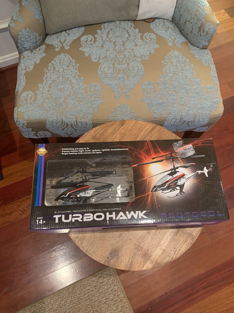 Protocol TurboHawk 3 Channel Remote Control RC Helicopter - New in Box