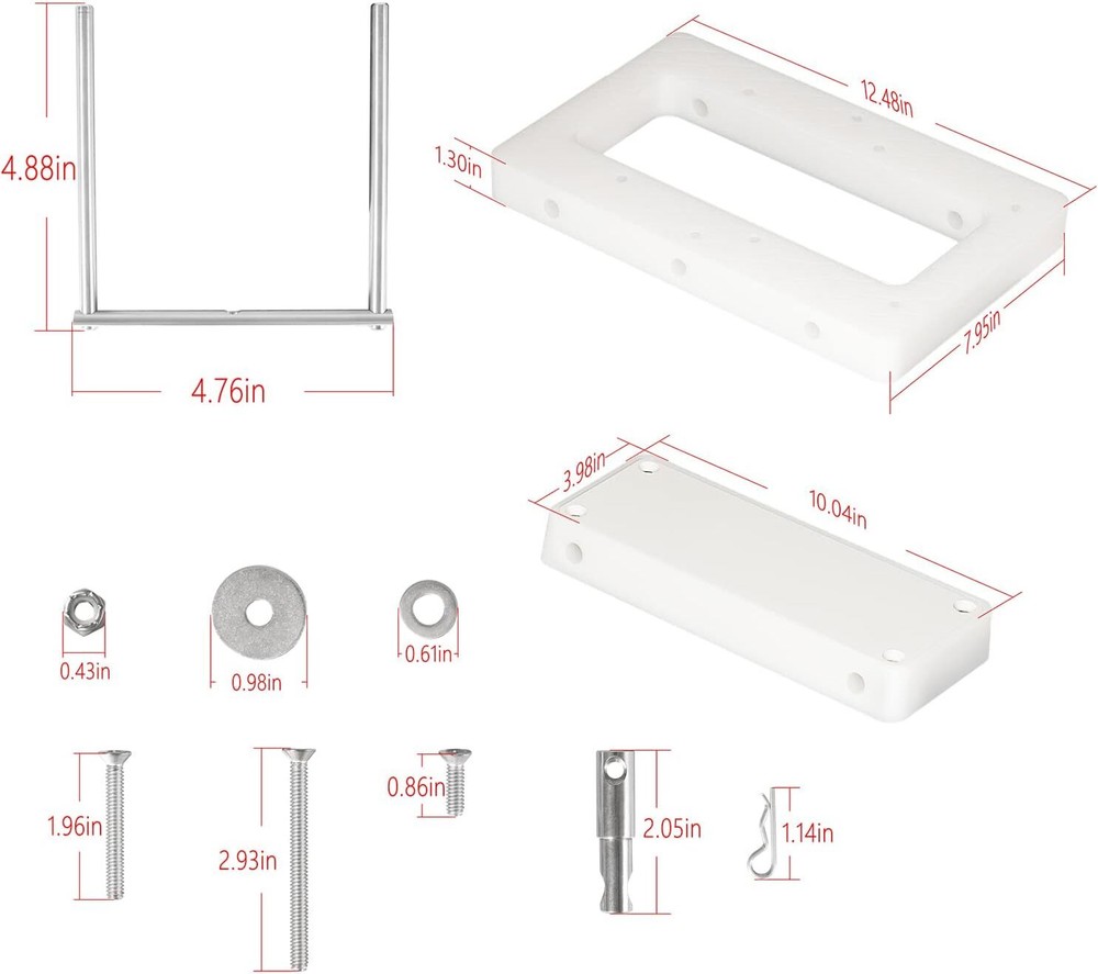 Quick Release Bracket 1854054 RTA-54 For Riptide Electric Steer Trolling Motor