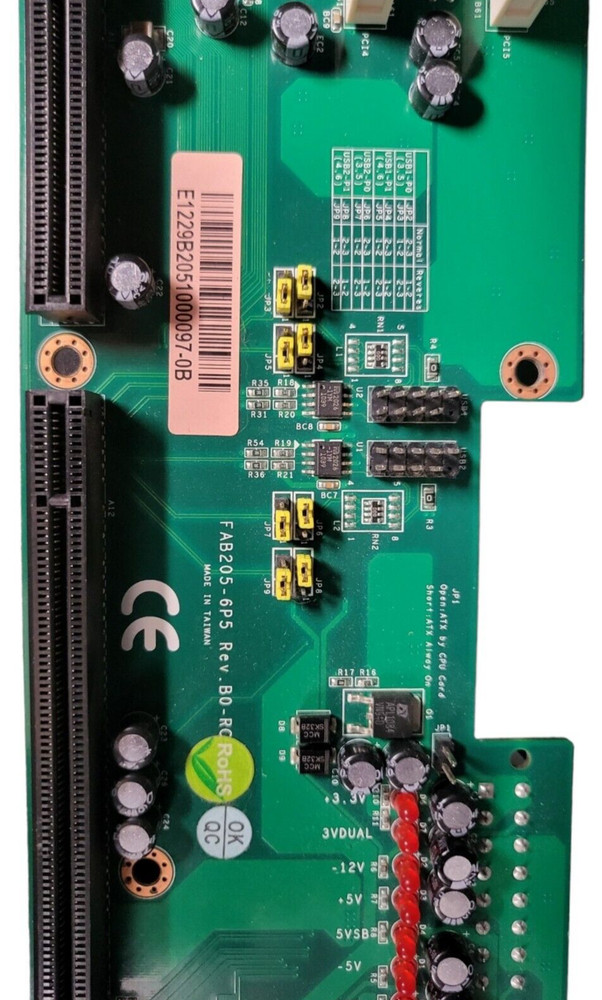 Axiomtek FAB205-6P5-RC CARD - TESTED!!