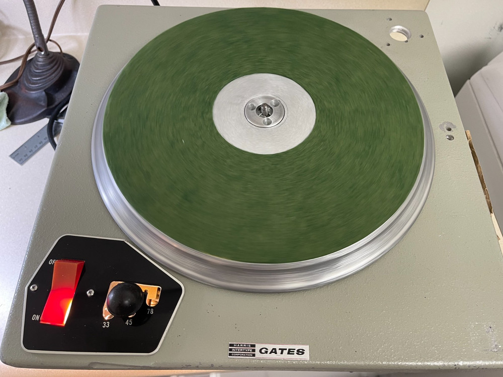 Gates CB-77 Turntable - Restored