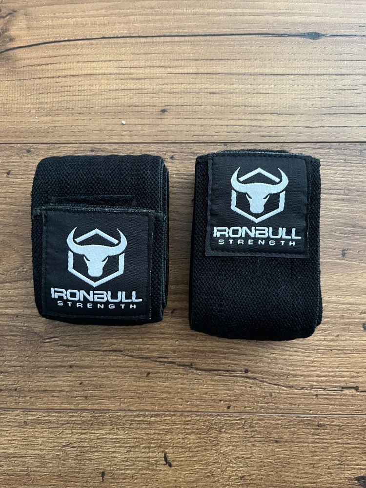 Ironbull High Performance Elbow Wraps 40" - Black. Slightly Used.