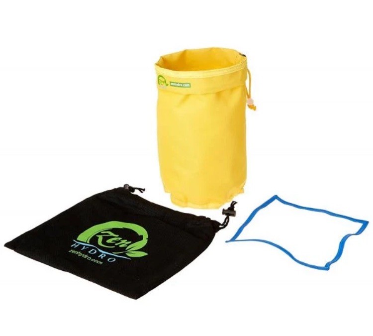 Zen Hydro Bubble 5 Extraction Bags w/Square Pressing Screen Hash Oil