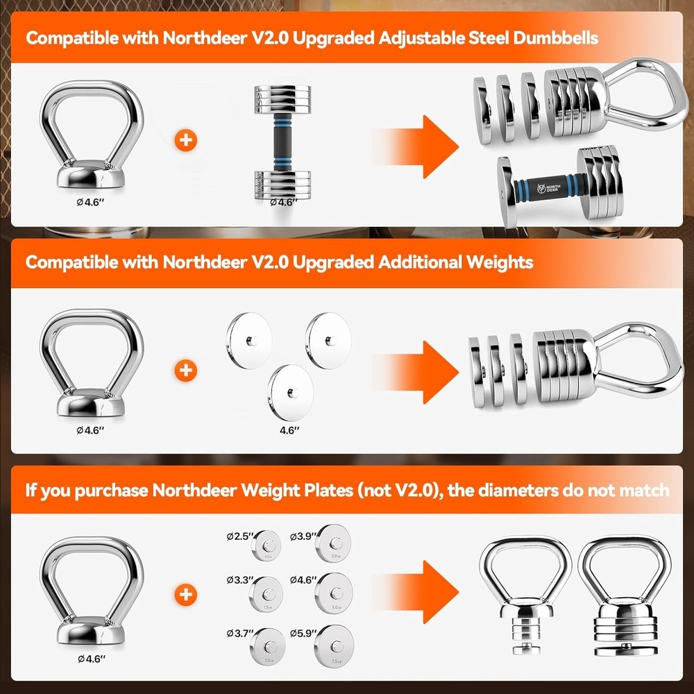 Adjustable Kettlebell Set Versatile Home Workouts Perfect Strength Training