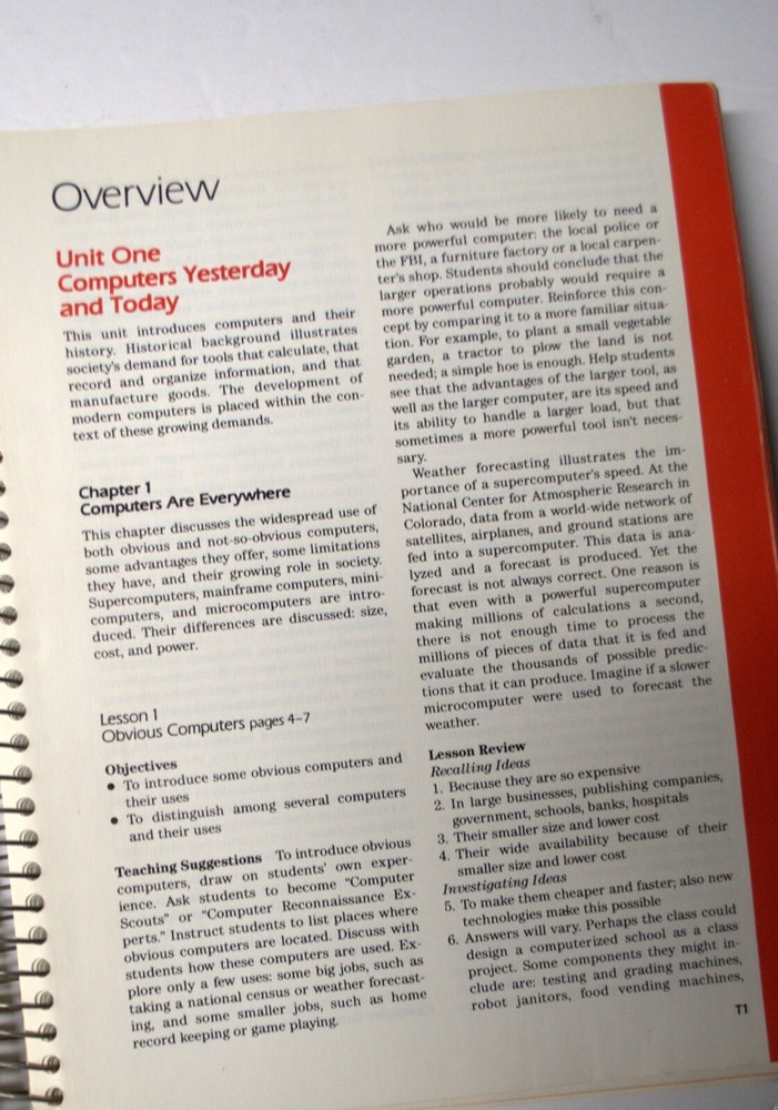 Macmillan Computer Literacy Teachers Edition