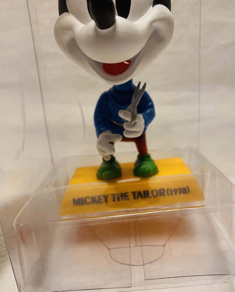 Mickey Mouse Mickey the Tailor Bobble Head Figure Upper Deck