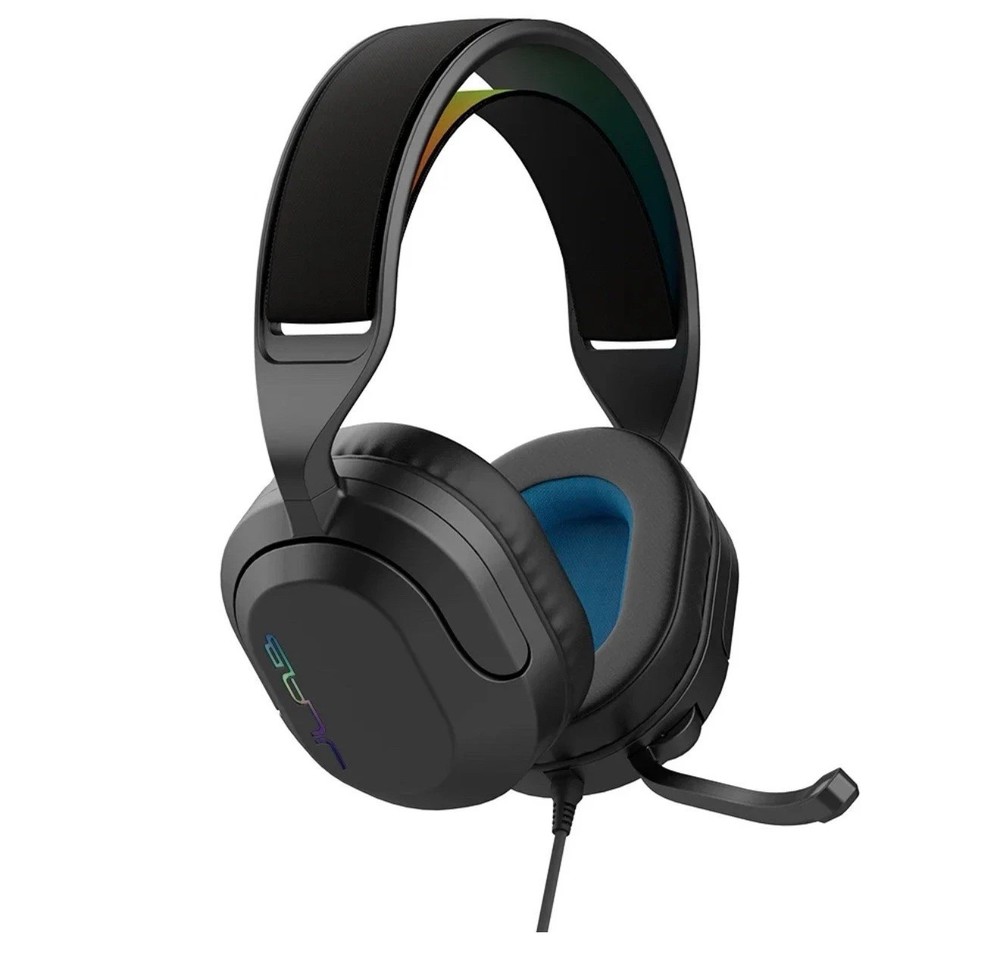 JLab Nightfall Over-Ear Wired Gaming Headset for PS/Mac/XBox/ Switch/Windows