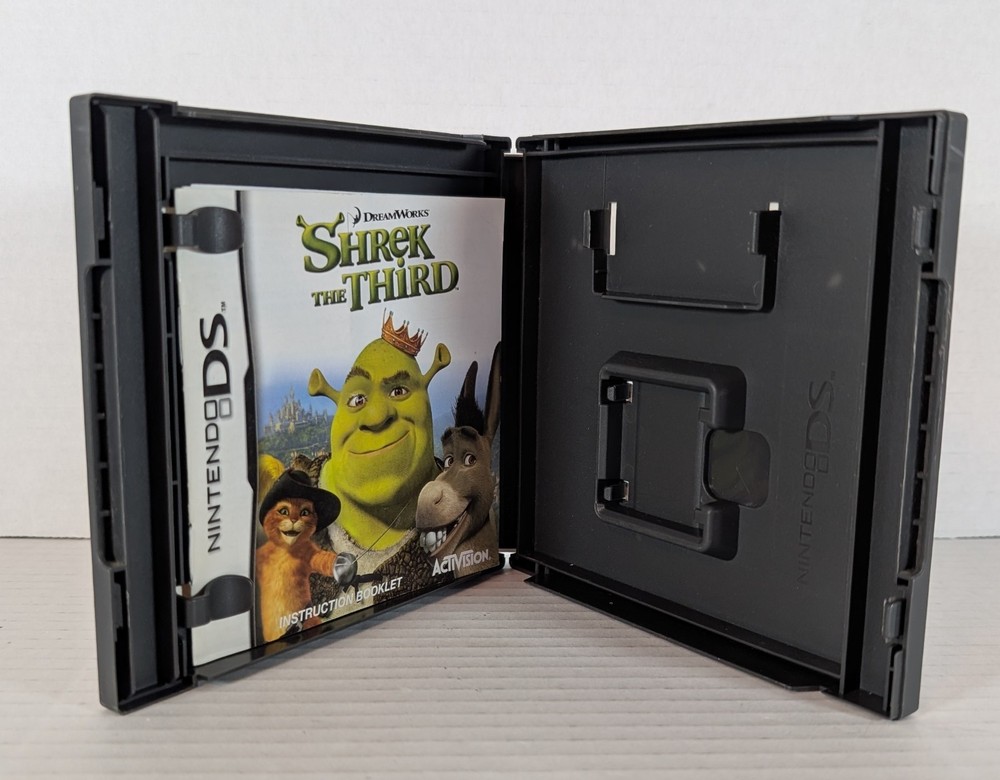 Nintendo DS Shrek The Third Case & Manual Only