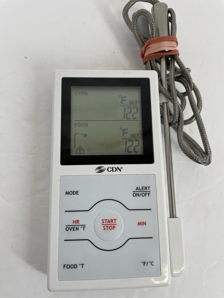 CDN DSP1-S Programmable High Heat Dual-Sensing Probe Thermometer/Timer