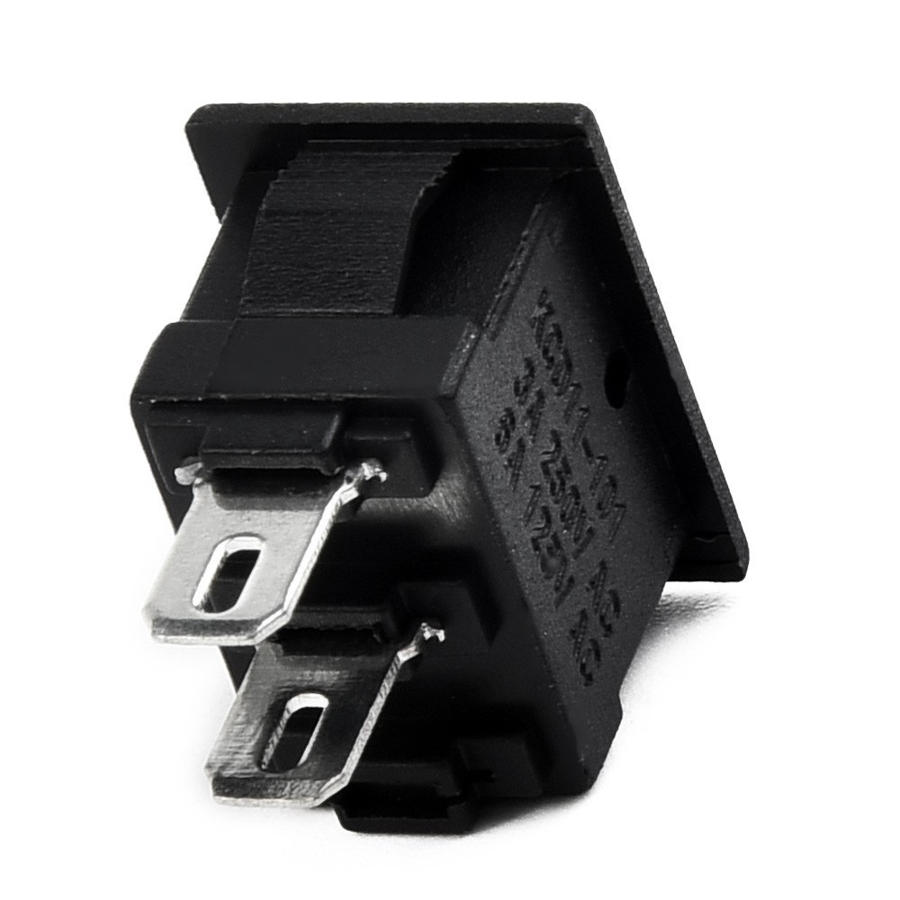 10pcs SPST On/Off Switch Mini Black 2 Pin Toggle Switch DC 12V-16A Tool