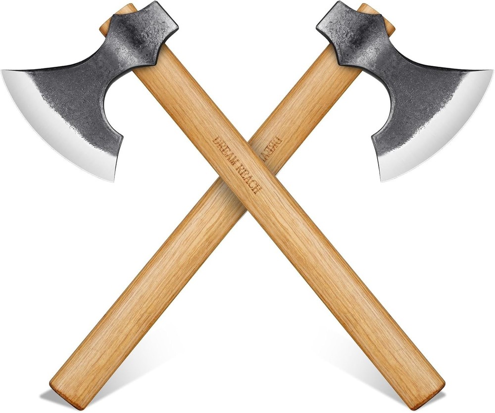 16-Inch Hand-Forged Throwing Tomahawk Set for Competitive Axe Throwing