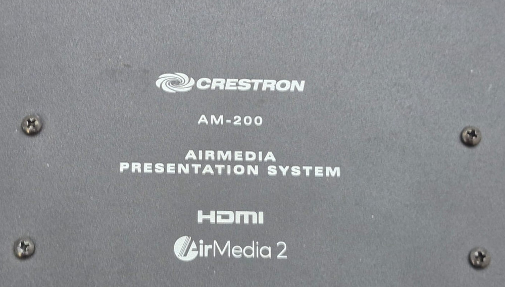 Crestron AM-200 Airmedia Presentation System - No Power Adapter