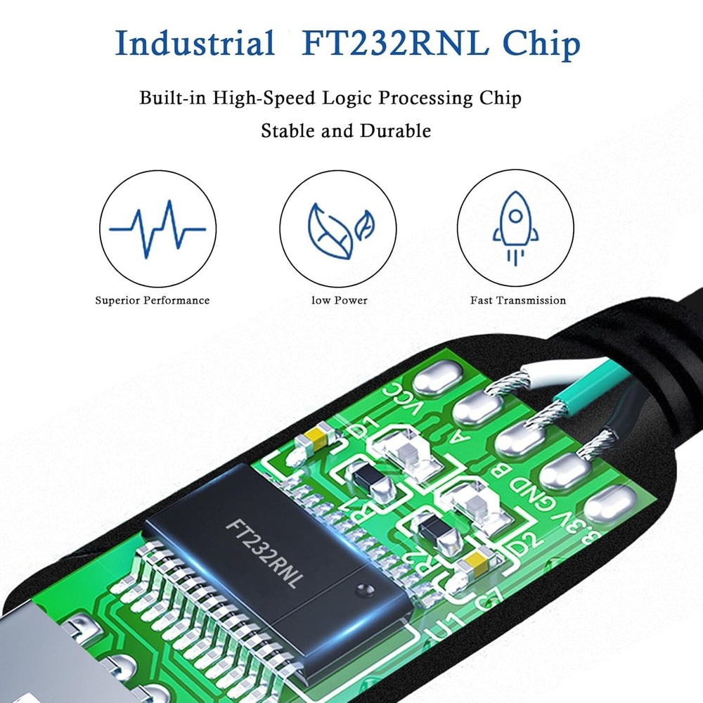 USB to DMX Interface Adapter Cable with FT232RNL Chip Support Freestyler/QLC+/
