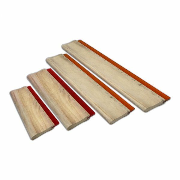 4pcs Silk Screen Printing Squeegee Ink Scraper 6.3"/ 9.4"/ 13"/18" Scratch Board