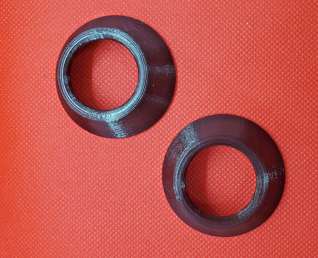 2-Pack Baseball Holder Display Stand Round 1/2" tall Autograph Stand