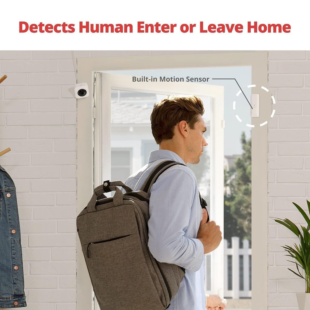 SwitchBot Door Alarm Contact Sensor - Smart Home Security Wireless Window Ala...