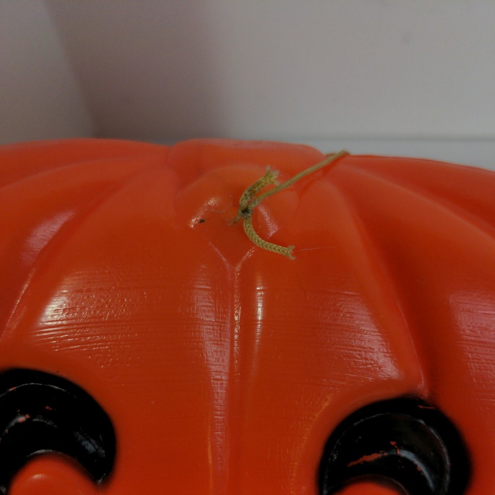 Halloween Blow Mold Jack-O-Lantern Made for Window Display