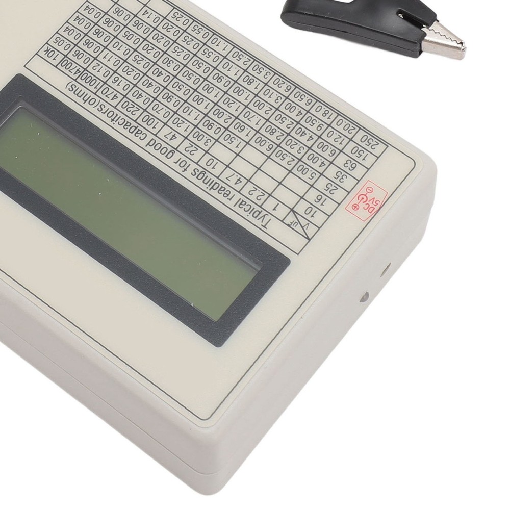 Meter Accurate Shutdown Function Portable Capacitance Tester Kit ⭐