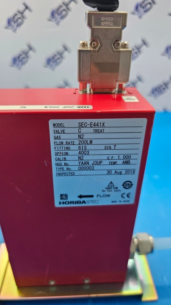 HORIBA STEC SEC-E441X Mass Flow Controller 200LM N2