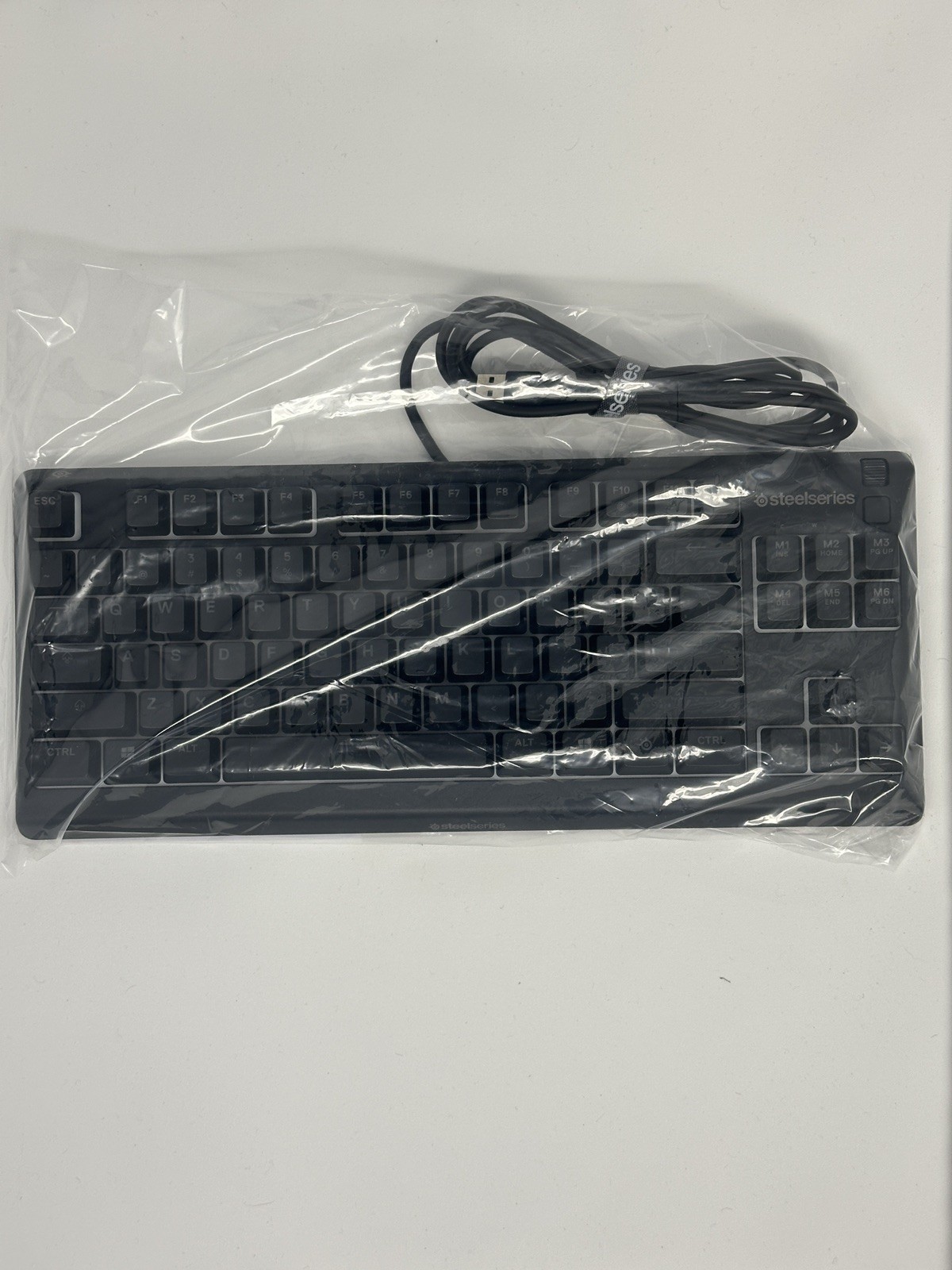 SteelSeries Apex 3 TKL RGB Wired Gaming Keyboard - Black - 64831