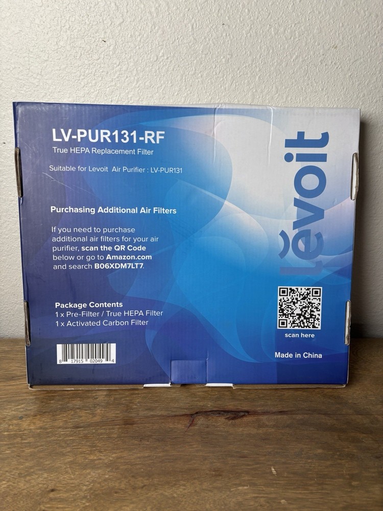 LEVOIT H132-RF Air Purifier Replacement Filter Brand new in Box