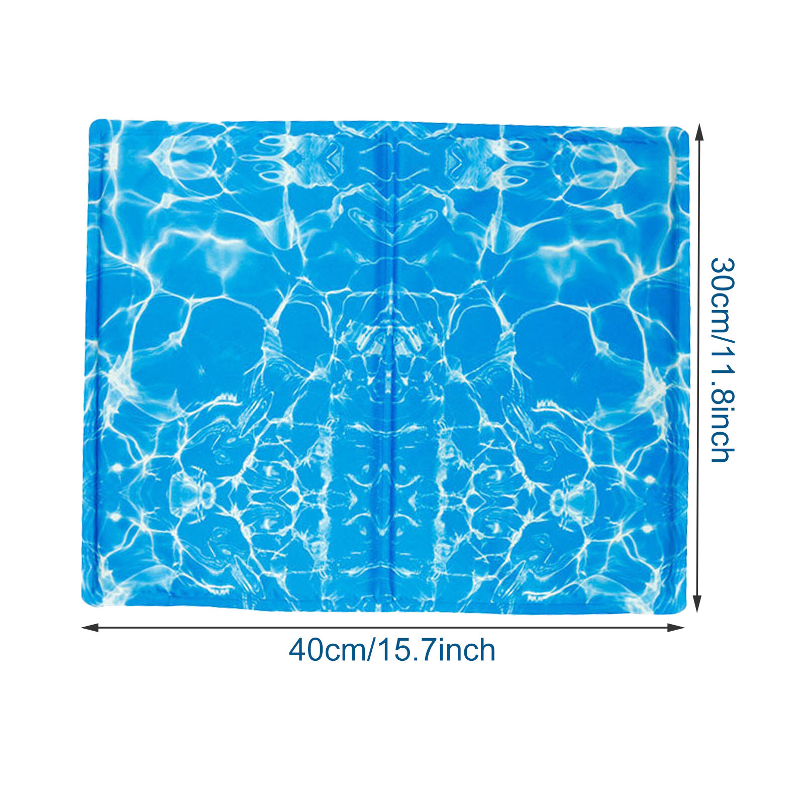 Pet Cooling Gel Mat Self Cooling Cushion Pad Summer Hot Weather Sleeping Bed Dog