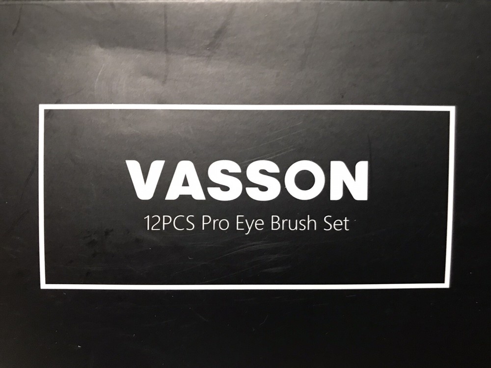 NEW Vasson 12pc Pro Eye Makeup Brush Set