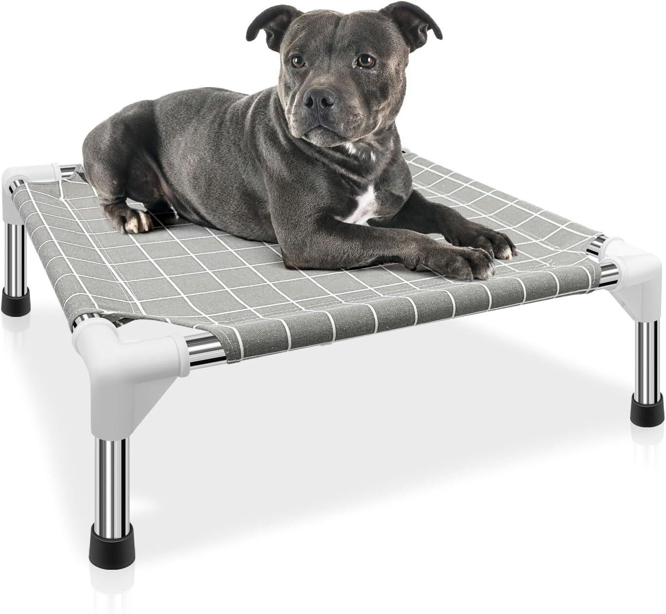 Elevated Pet Bed Dog Cot- Pet Bed for Small Dogs | Raised Dog Bed for Indoor and